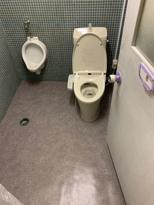 台東区　C社 オフィストイレ交換および トイレ空間の修繕