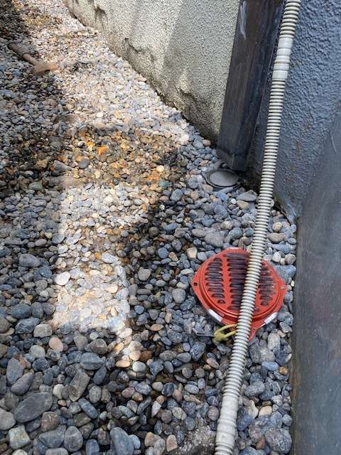 渋谷区　外部排水管陥没工事